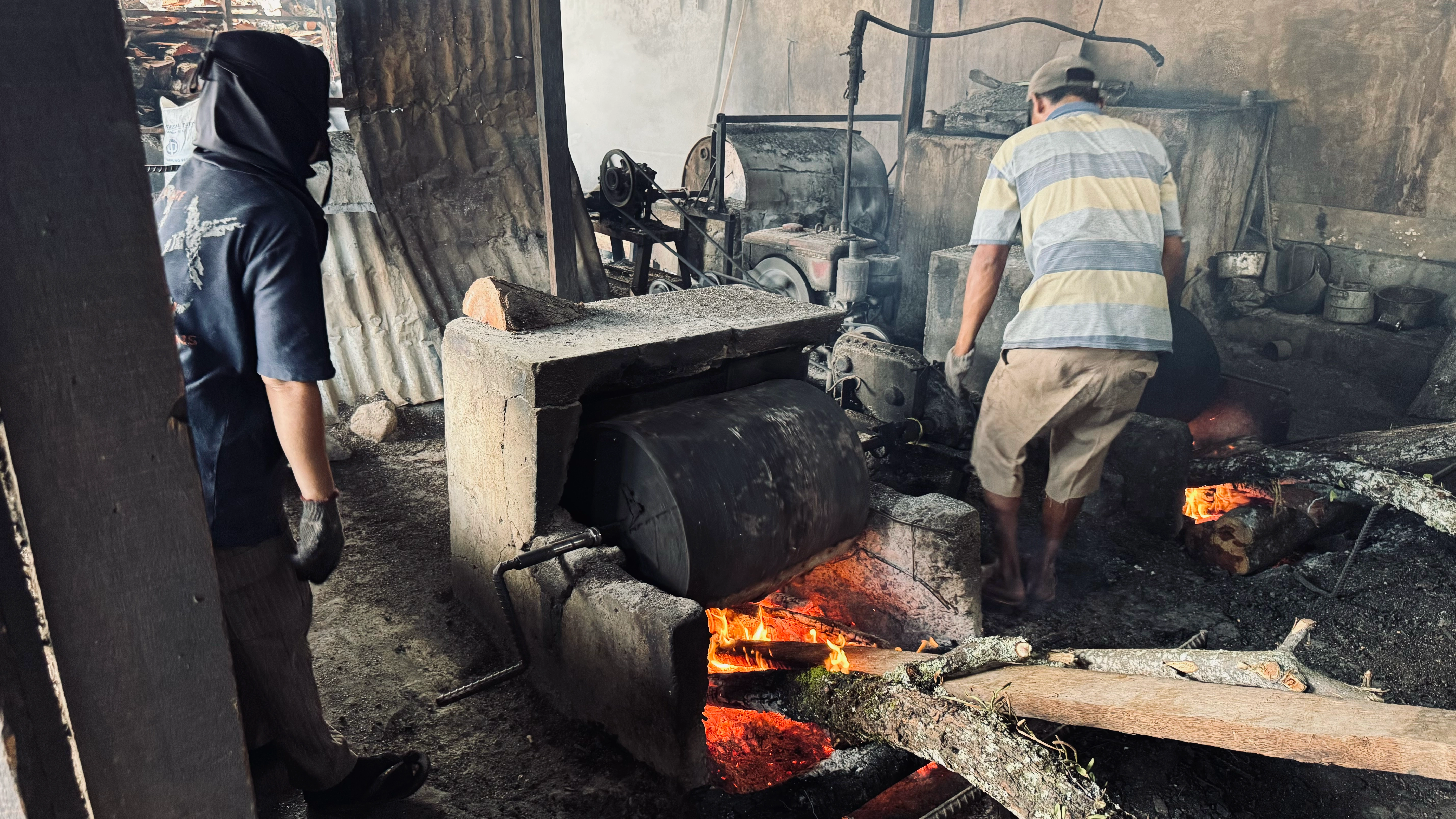 Kopi Koto Tuo roasting